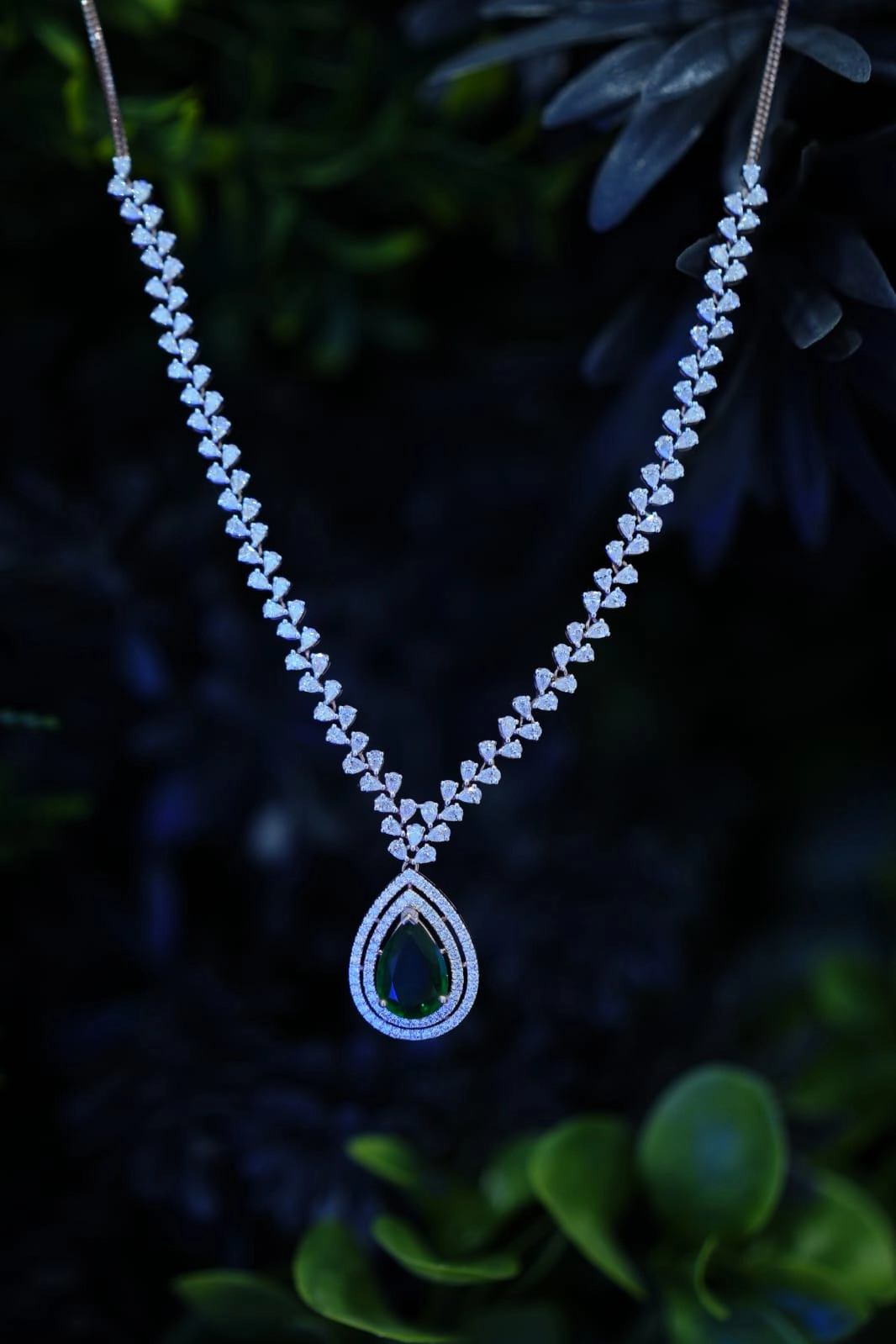 Eye & Heart Necklace Set
