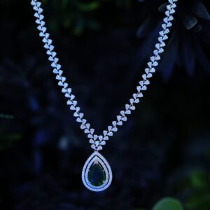 Eye & Heart Necklace Set