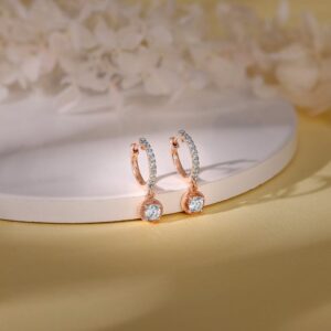 Crystal Pendant Earrings